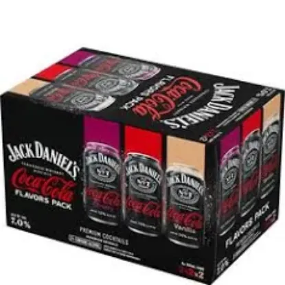 Picture of JACK DANIELS BLACK JACK & COLA 6PK