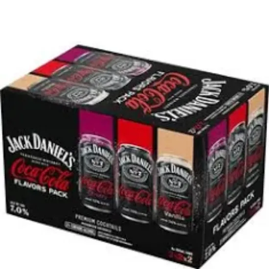 Picture of JACK DANIELS BLACK JACK & COLA 6PK
