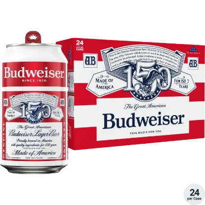 Picture of Budweiser 24 Pack 12 Ounce Cans