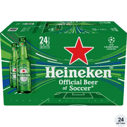 Picture of Heineken 24 Pack 12 Ounce Bottles