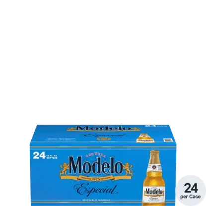 Picture of Modelo Especial 24 Pack 12 Ounce Bottles