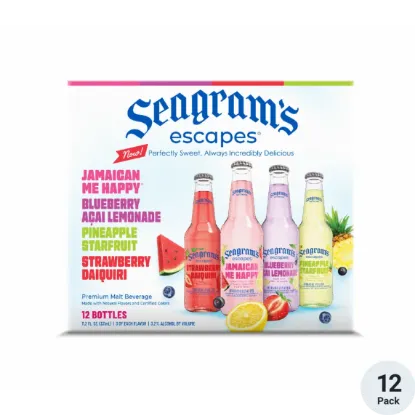 Picture of Seagram's Escapes Variety 12 Pack 12 Ounce Bottles
