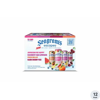 Picture of Seagram's Escapes Variety 12 Pack 12 Ounce Cans