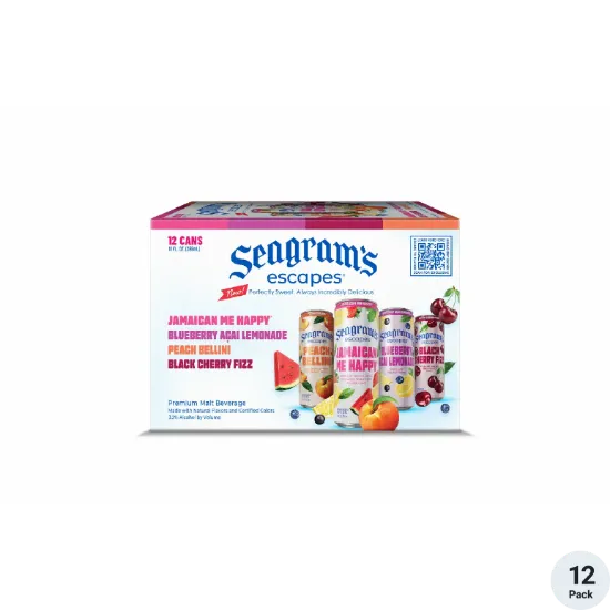 Picture of Seagram's Escapes Variety 12 Pack 12 Ounce Cans