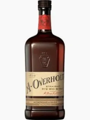 Picture of A. OVERHOLT STRAIGHT RYE WHISKEY