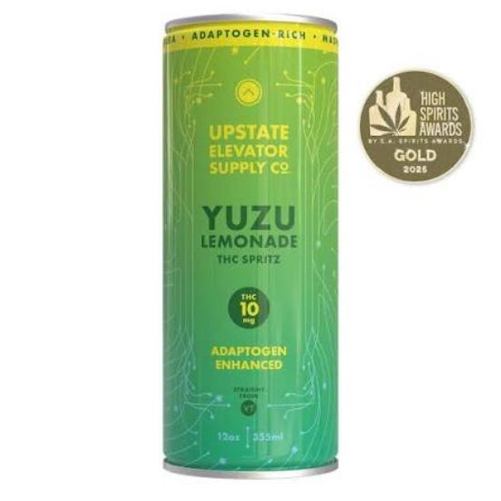 Picture of UPSTATE YUZU LEMONADE THC 10MG 12OZ 4PK