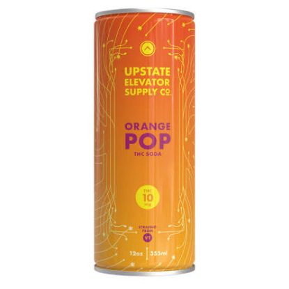 Picture of UPSTATE ORANGE POP THC 10MG 12OZ 4PK