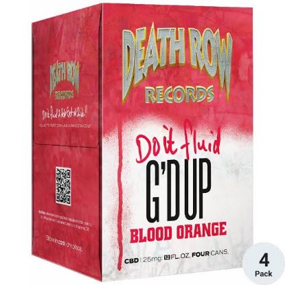 Picture of DEATH ROW BLOOD ORANGE THC 5MG 12OZ 4PK